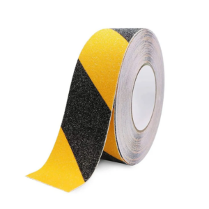 Cinta Antideslizante De Alto Tráfico Color Amarrillo Con Negro | 50Mm*20Mt