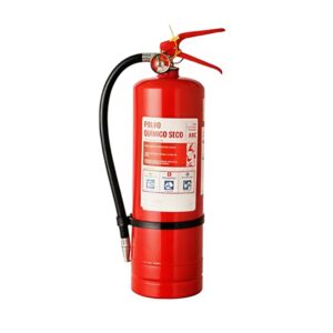 Extintor PQS rojo 4 kilos para talleres y negocios, Kastfire Chile