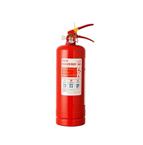Extintor PQS 2 kilos rojo para oficina y comercio, Kastfire Santiago Chile