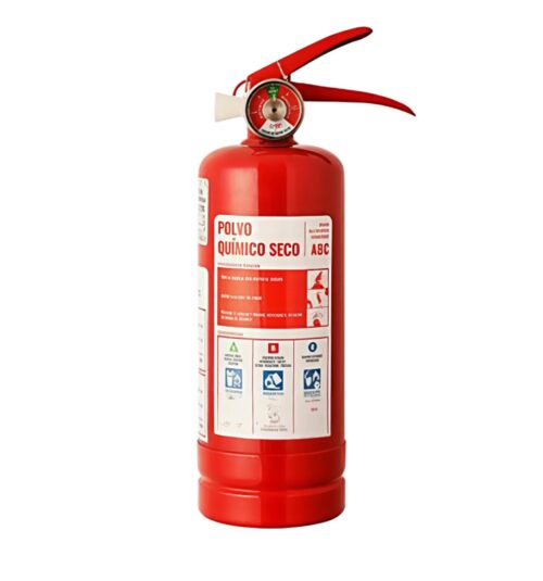 Extintor PQS 1 kilo rojo compacto para auto y hogar, Kastfire Chile