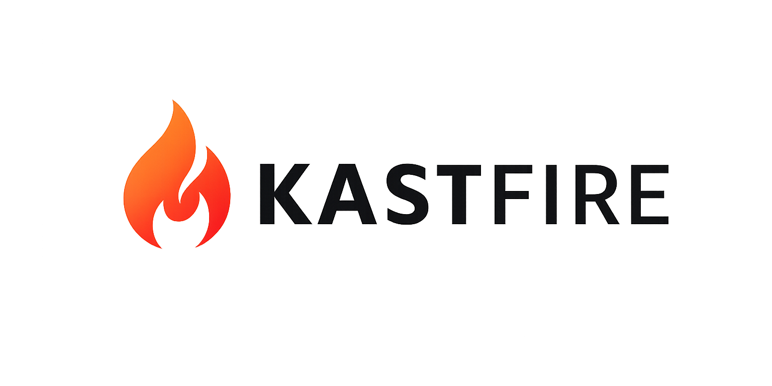 Logotipo Kastfire, soluciones integrales en seguridad industrial, vial y contra incendios en Chile