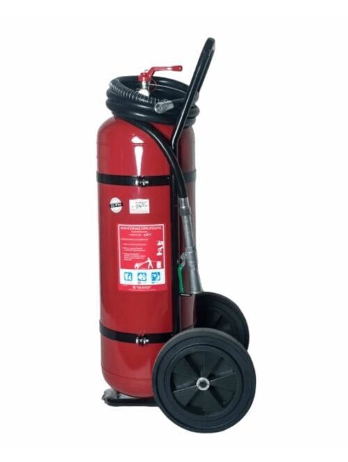 carro extintor pqs 25 kilos