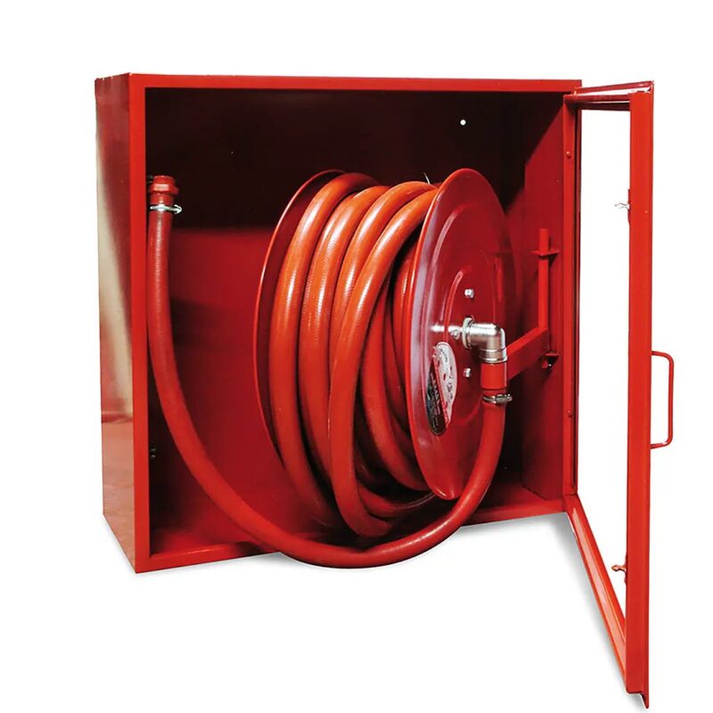 gabinete red húmeda 25 metros carrete súper 70x70x30 cm color rojo