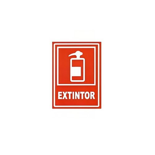 señalética extintor pvc