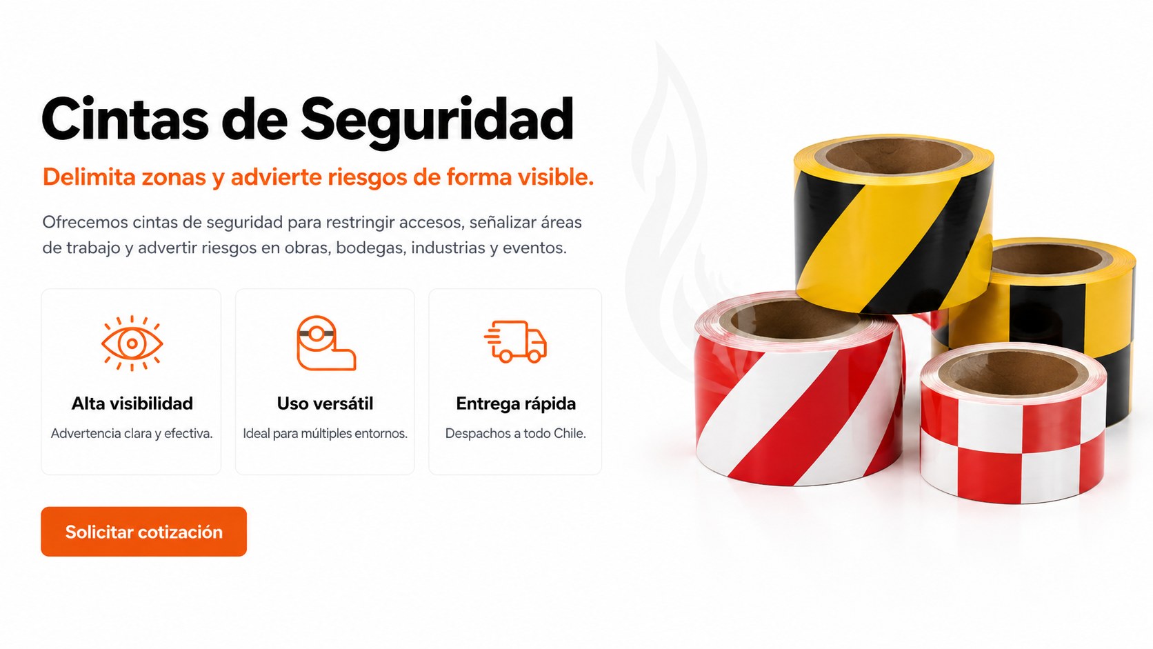Cintas de seguridad