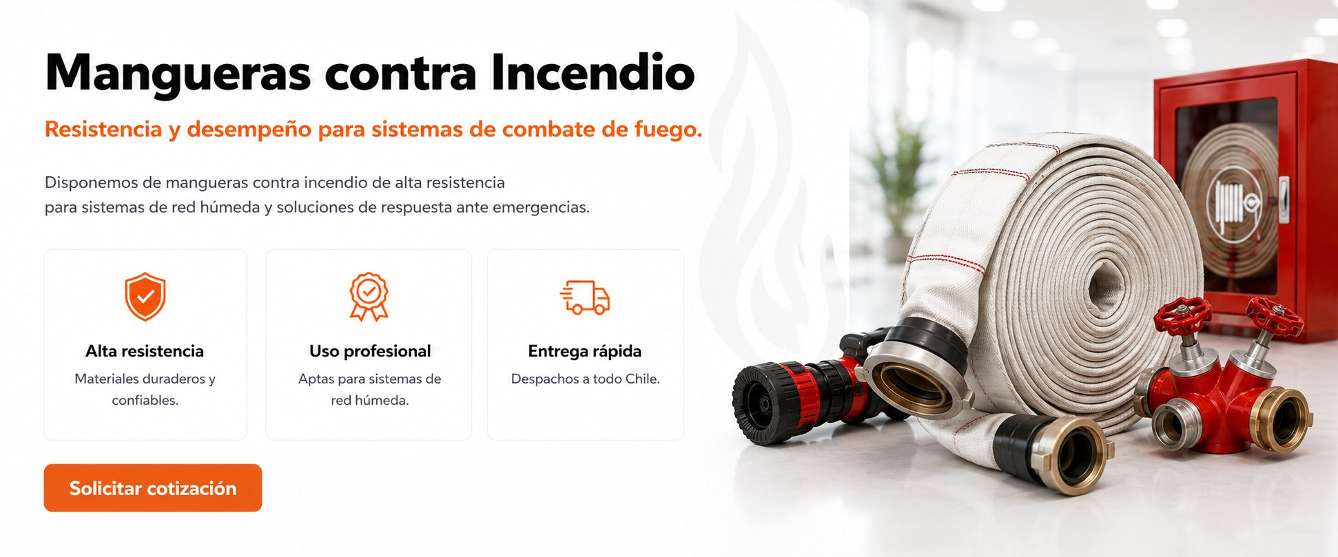 Mangueras contra incendio