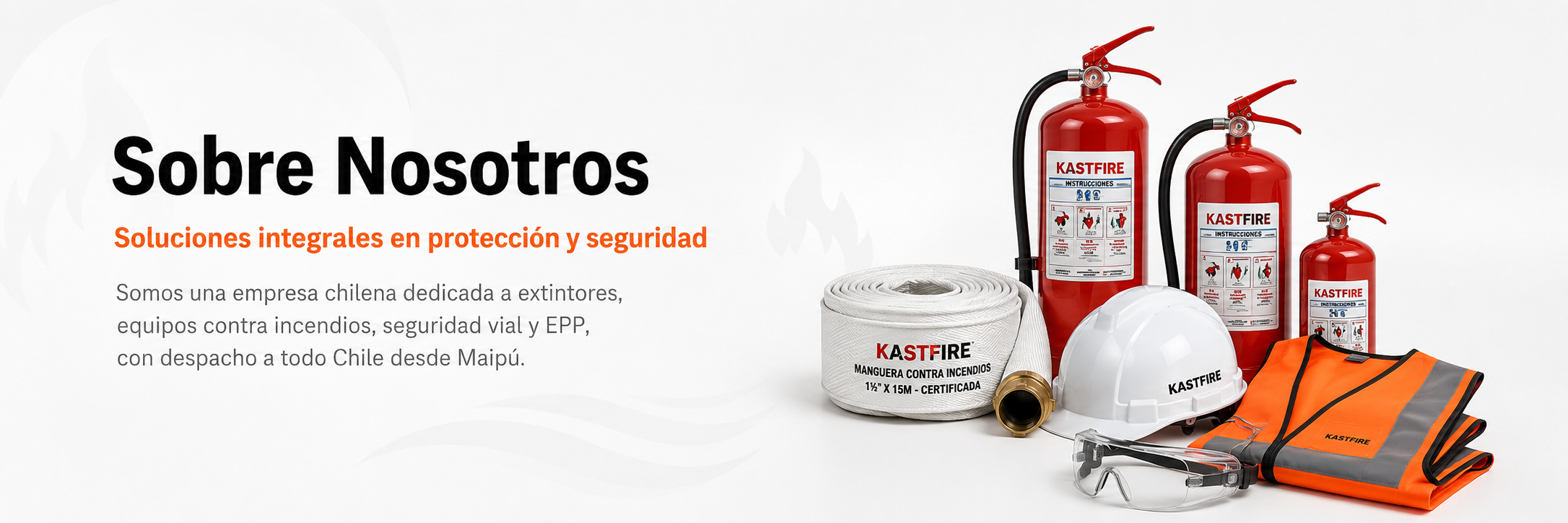 Sobre Nosotros Kastfire - soluciones integrales en proteccion y seguridad