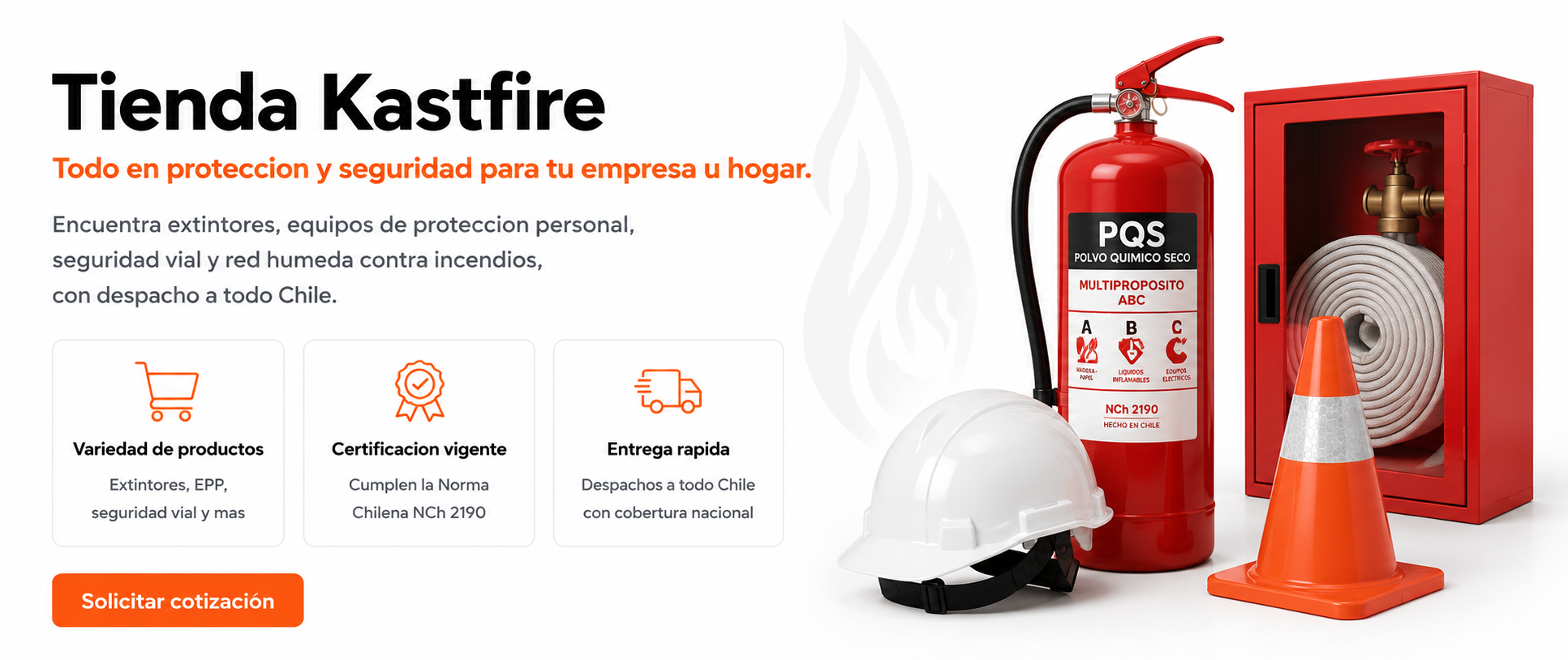 Tienda Kastfire - todo en proteccion y seguridad